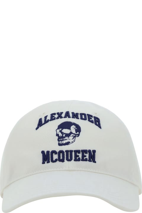 Alexander McQueen Accessories for Men Alexander McQueen Varsity Baseball Hat