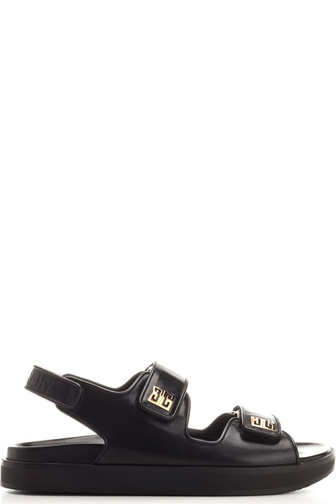 Givenchy Sale for Women Givenchy 4g Leather Sandals