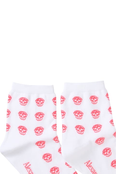 Underwear & Nightwear for Women Alexander McQueen Short Skull Sock