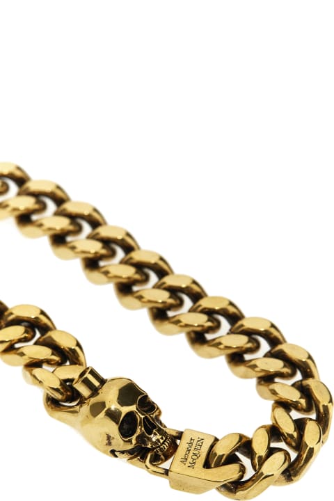 Jewelry for Men Alexander McQueen Skull Chain Bracelet