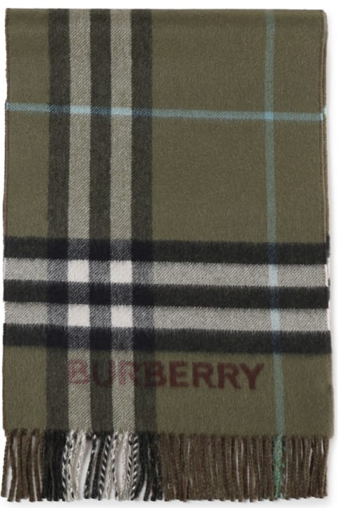 Scarves for Men Burberry Vintage Check Cashmere Scarf