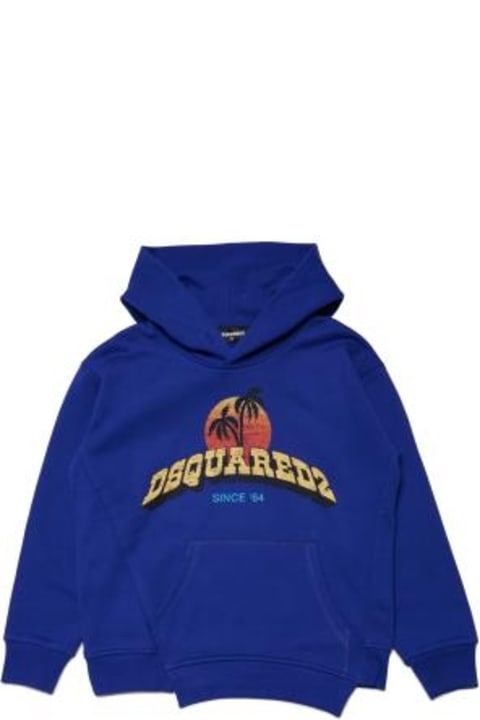Dsquared2 Sweaters & Sweatshirts for Girls Dsquared2 Felpa Con Stampa