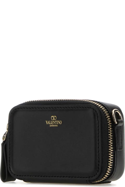 Valentino Garavani Accessories for Men Valentino Garavani Black Leather Wallet