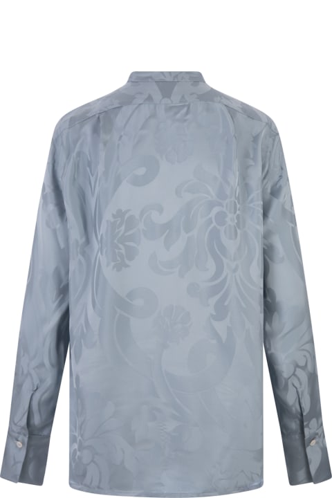 For Restless Sleepers Clothing for Women For Restless Sleepers Light Blue Etna Shirt