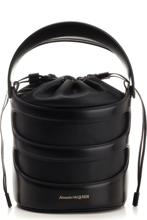 Totes for Women Alexander McQueen 'the Rise' Bucket Bag