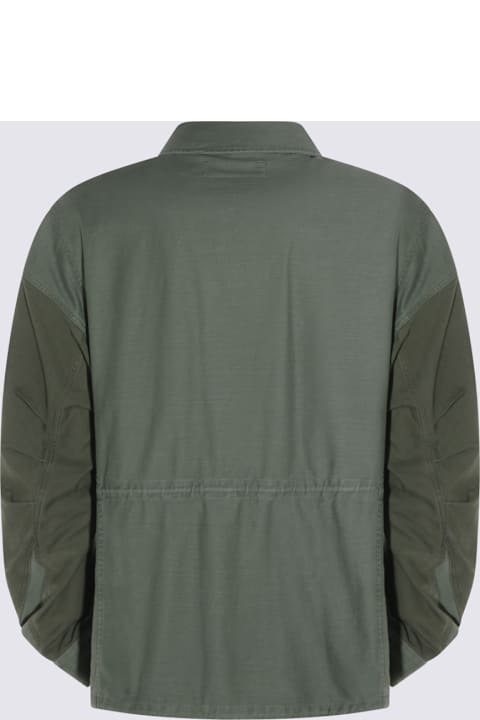 Celine for Kids Celine Light Green Casual Jacket