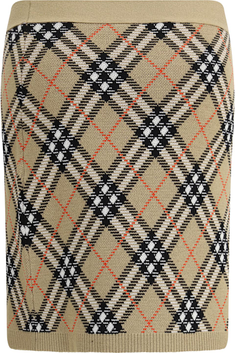 Burberry for Women Burberry Archivio Check Miniskirt