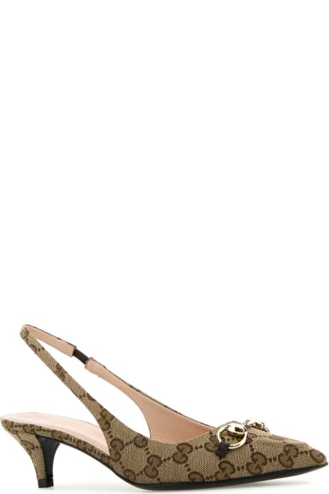 Gucci Original Gg Fabric Pumps