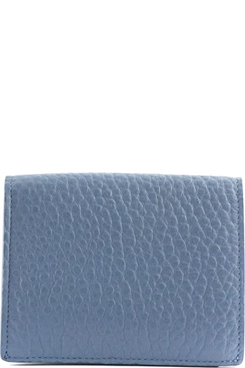 Light Blue Soft Leather Wallet