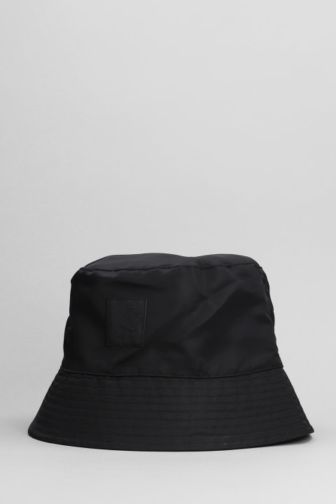 Accessories for Men Carhartt Hats In Black Nylon