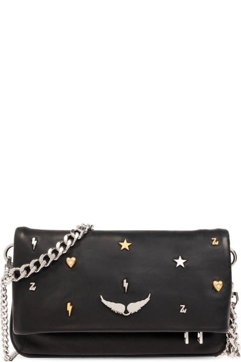 Zadig & Voltaire for Women Zadig & Voltaire Rock Nano Lucky Charms Clutch Bag