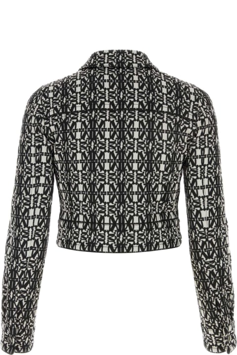 Max Mara Coats & Jackets for Women Max Mara Embroidered Jersey Tony Jacket