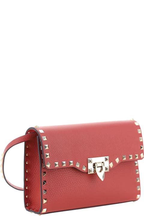 آخر صيحات الموضة من السيدات Valentino Garavani Small Rockstud Shoulder Bag