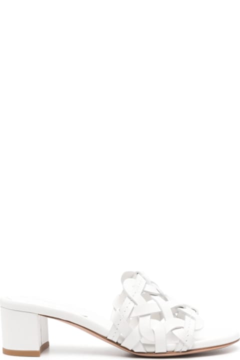 Gianvito Rossi for Kids Gianvito Rossi Amalfi Leather Sandals