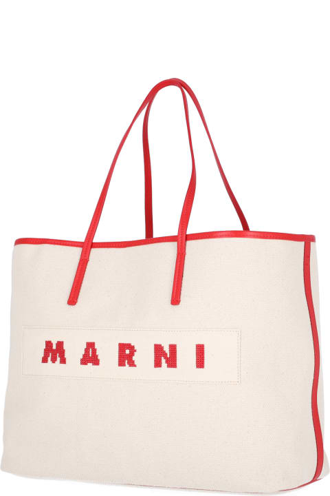 Marni for Women Marni Logo Tote Bag