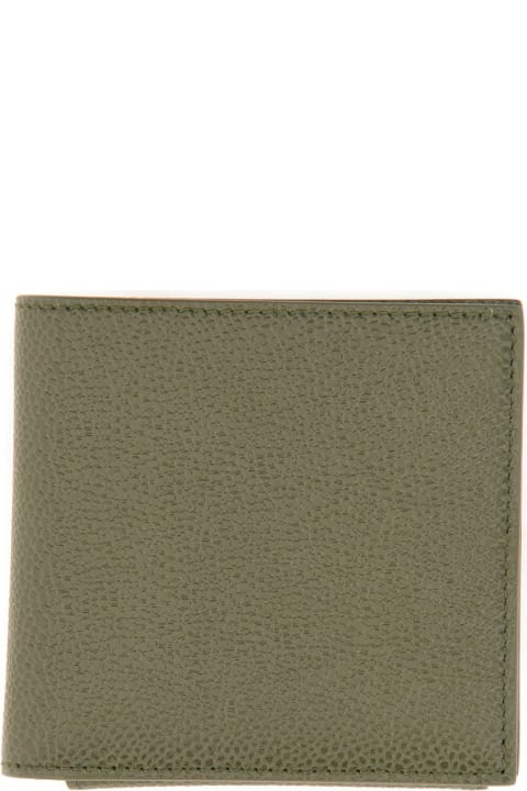 メンズ Thom Browneの財布 Thom Browne Leather Wallet