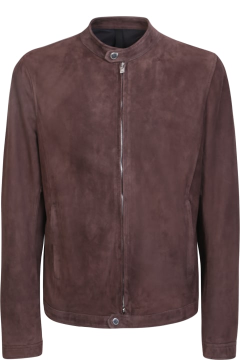 Tagliatore Coats & Jackets for Men Tagliatore Brown Stanley Jacket