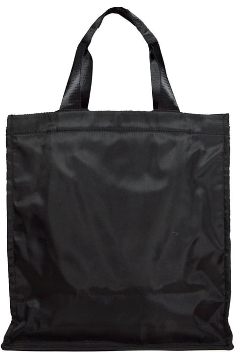 MSGM Totes for Women MSGM Logo Printed Top Handle Bag