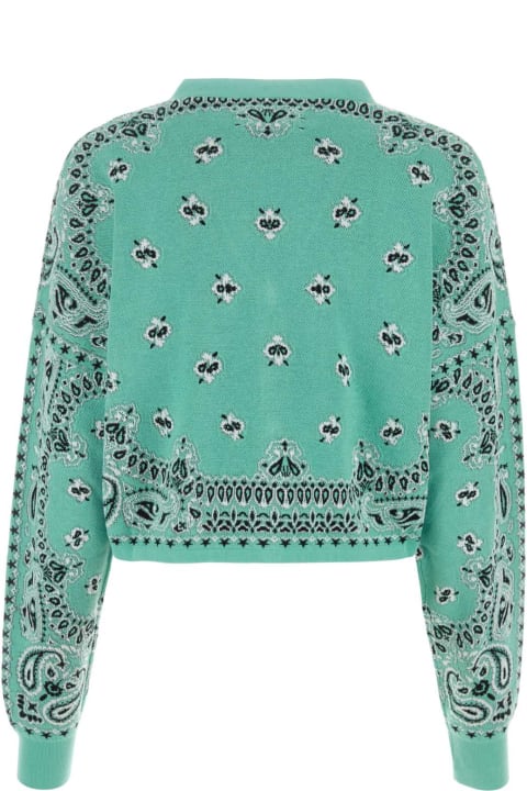 AMIRI Sweaters for Women AMIRI Embroidered Cotton Cardigan