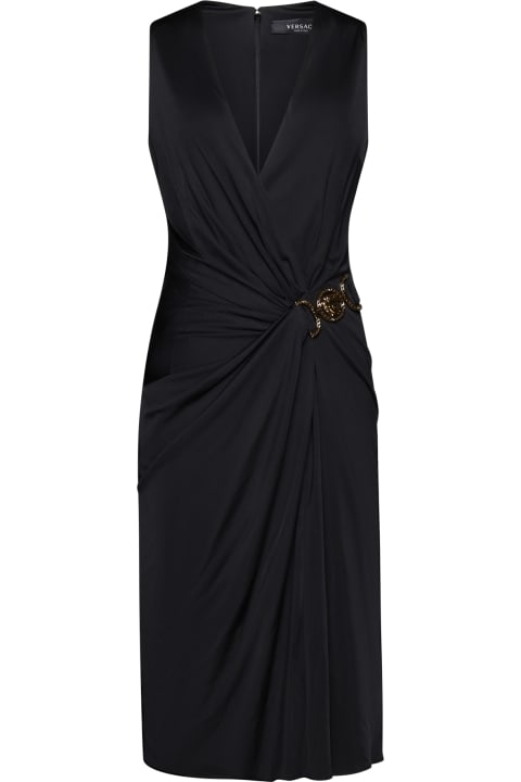 Versace Dresses for Women Versace Sleeveless Midi Dress