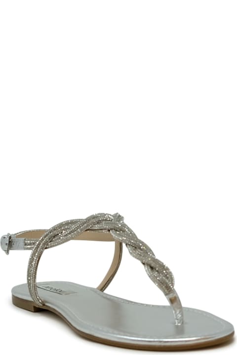 Ninalilou Shoes for Women Ninalilou Ninalilou Nappa Flat Sandal
