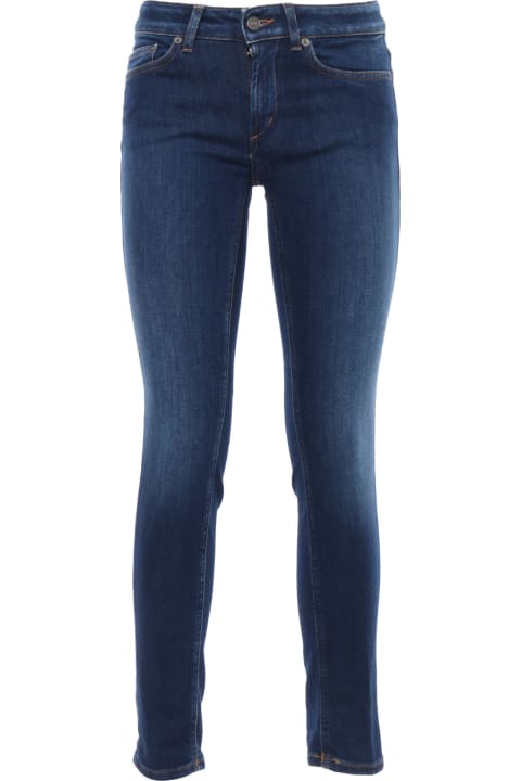 Fashion for Women Dondup Blue Skinny Jeans