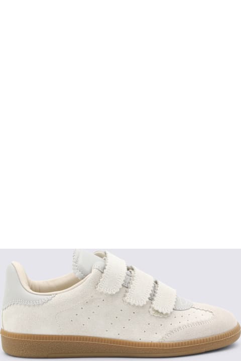 Isabel Marant White Leather Sneakers