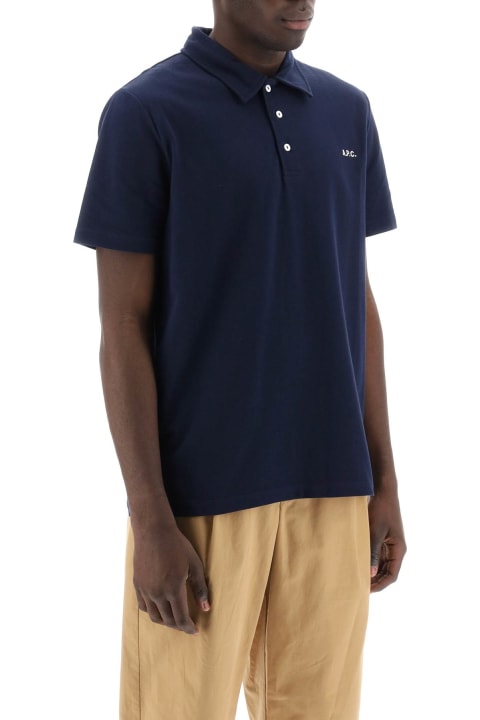 A.P.C. for Men A.P.C. Carter Polo Shirt With Logo Embroidery