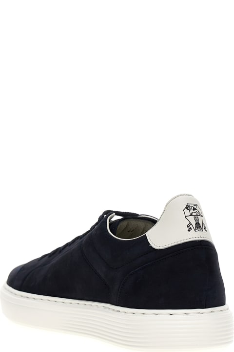 Cult Shoes for Men Brunello Cucinelli Nubuck Sneakers