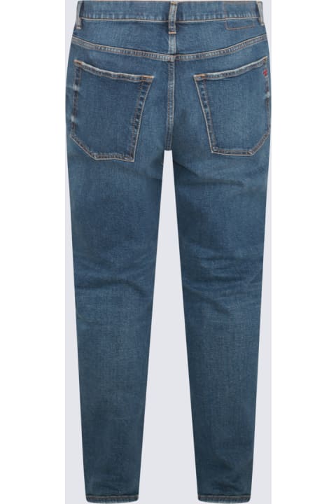Diesel Jeans for Men Diesel Blue Cotton Denim Jeans