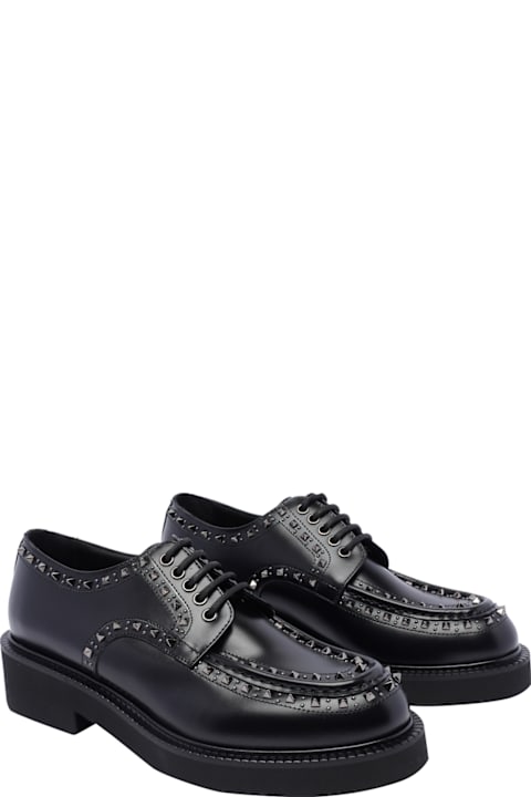 Laced Shoes for Men Valentino Garavani Gentleglam Laced Up Shoes