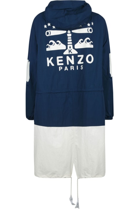 Kenzo Coats & Jackets for Women Kenzo Elongated Windbreaker