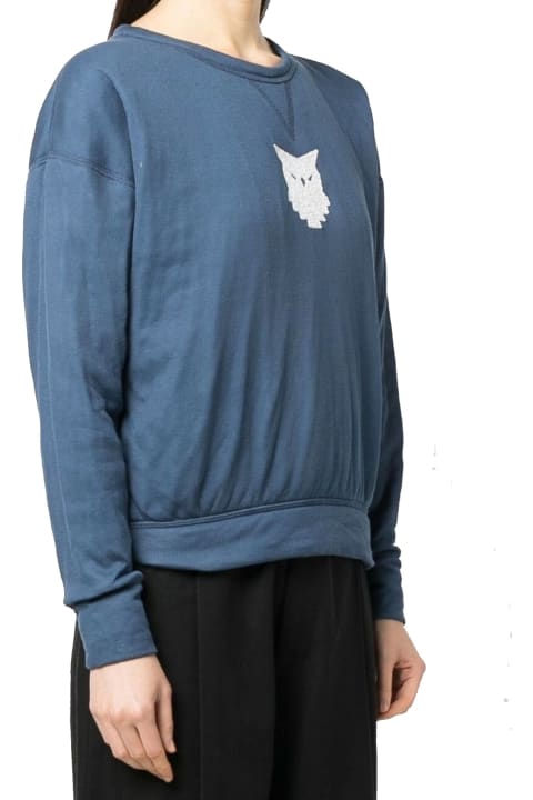 Fleeces & Tracksuits for Women Maison Margiela Owl Motif Sweater