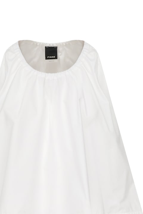 Pinko Topwear for Women Pinko Loose-fitting Top In Cotton Poplin
