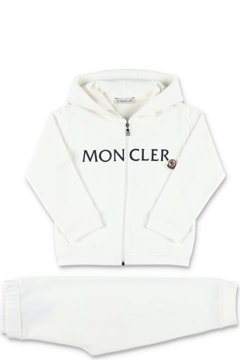 Sale for Baby Boys Moncler Set Zipped Hoodie And Pants