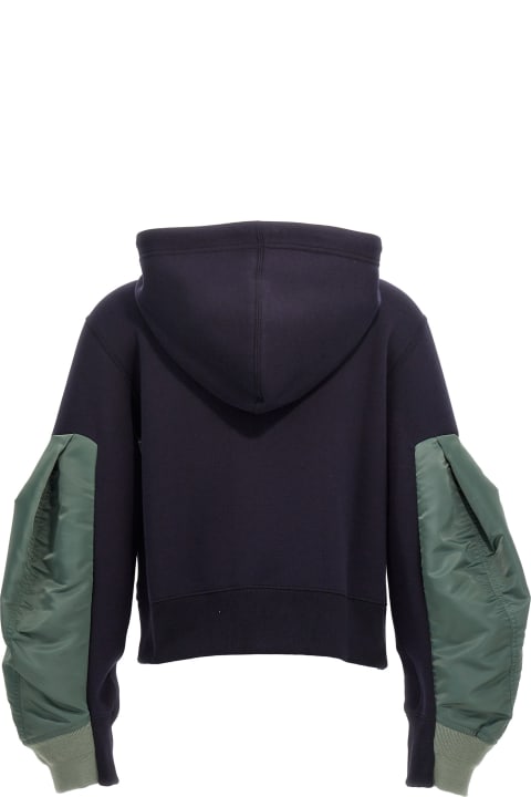 ウィメンズ Sacaiのフリース＆ラウンジウェア Sacai 'sponge' Hoodie