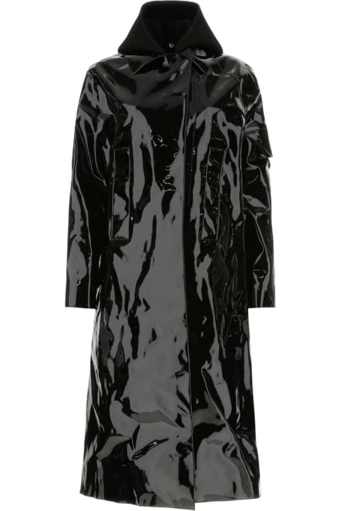 1017 ALYX 9SM Coats & Jackets for Women 1017 ALYX 9SM Black Fabric Paint Rain Coat