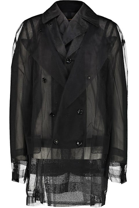 Comme des Garçons for Women Comme des Garçons Comme Des Garçons Double-breasted Caban