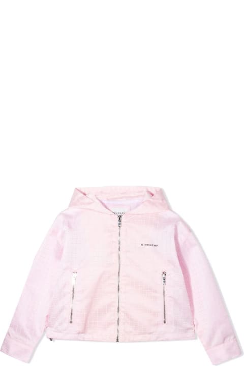 Pink Polyester Jacket