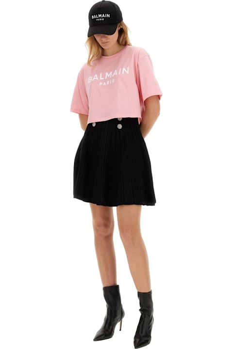 Homeware Balmain T-shirt With Logo