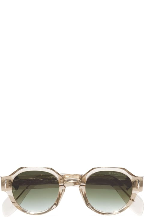 Cutler and Gross Eyewear for Men Cutler and Gross The Great Frog 006 05 Sand Crystal Sunglasses
