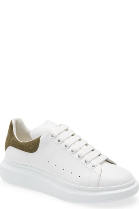 Alexander McQueen Sneakers for Men Alexander McQueen Crocodile Oversized Sneakers