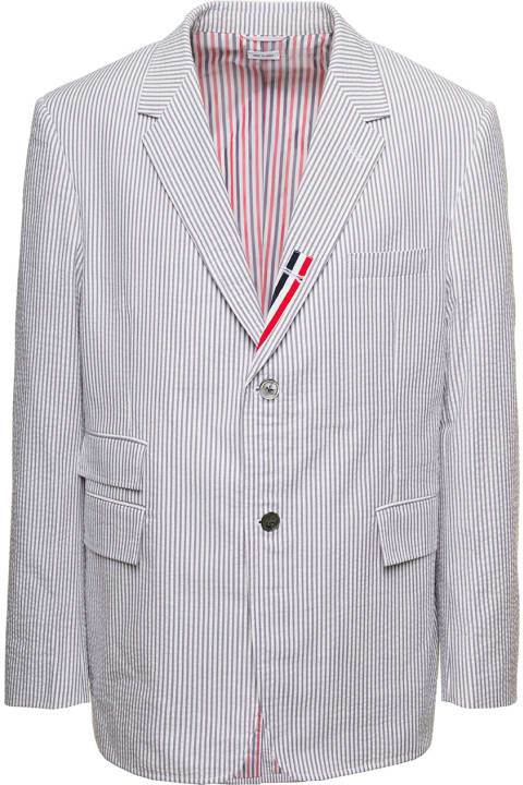 Thom Browne Coats & Jackets for Men Thom Browne Striped Jacket