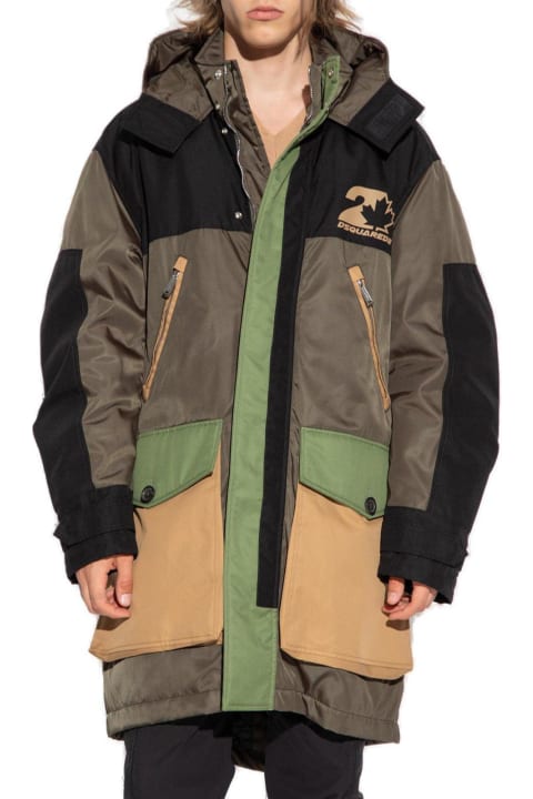 Dsquared2 Coats & Jackets for Men Dsquared2 Hooded Parka Jacket