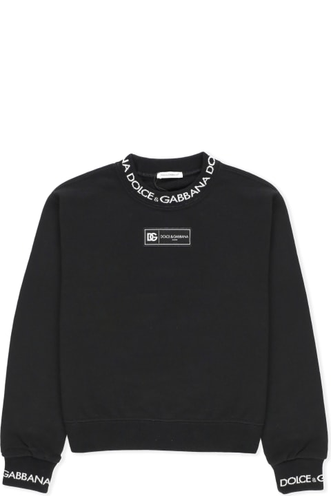 Dolce & Gabbana for Kids Dolce & Gabbana Cotton Sweatshirt
