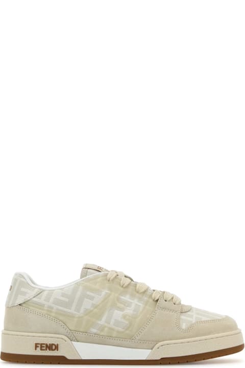 Fashion for Men Fendi Embroidered Match Sneakers