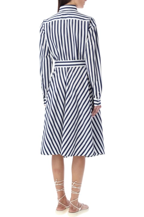 Polo Ralph Lauren Dresses for Women Polo Ralph Lauren Striped Cotton Shirtdress