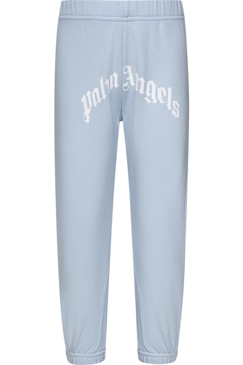 Palm Angels Bottoms for Baby Boys Palm Angels Kids Trousers