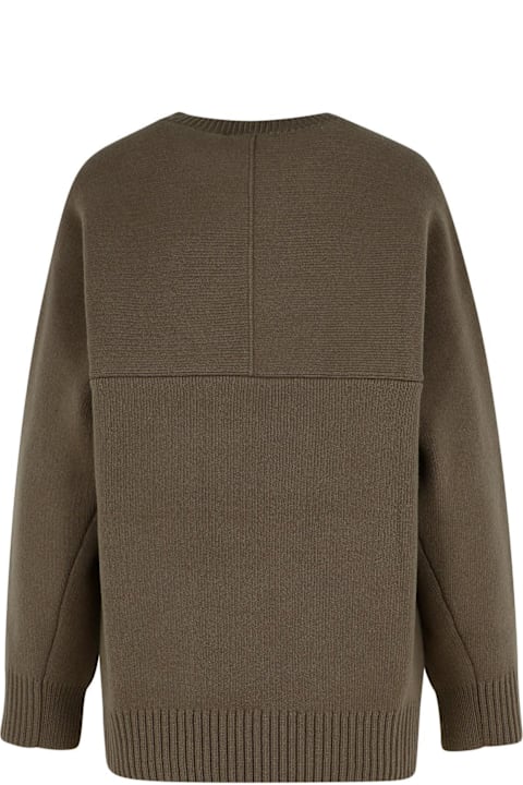 ウィメンズ Lanvinのニットウェア Lanvin Ribbed Cuff Oversized Jumper