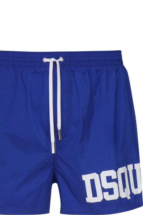 Swimwear for Men Dsquared2 Logo Swimsuit In Contrasting Color